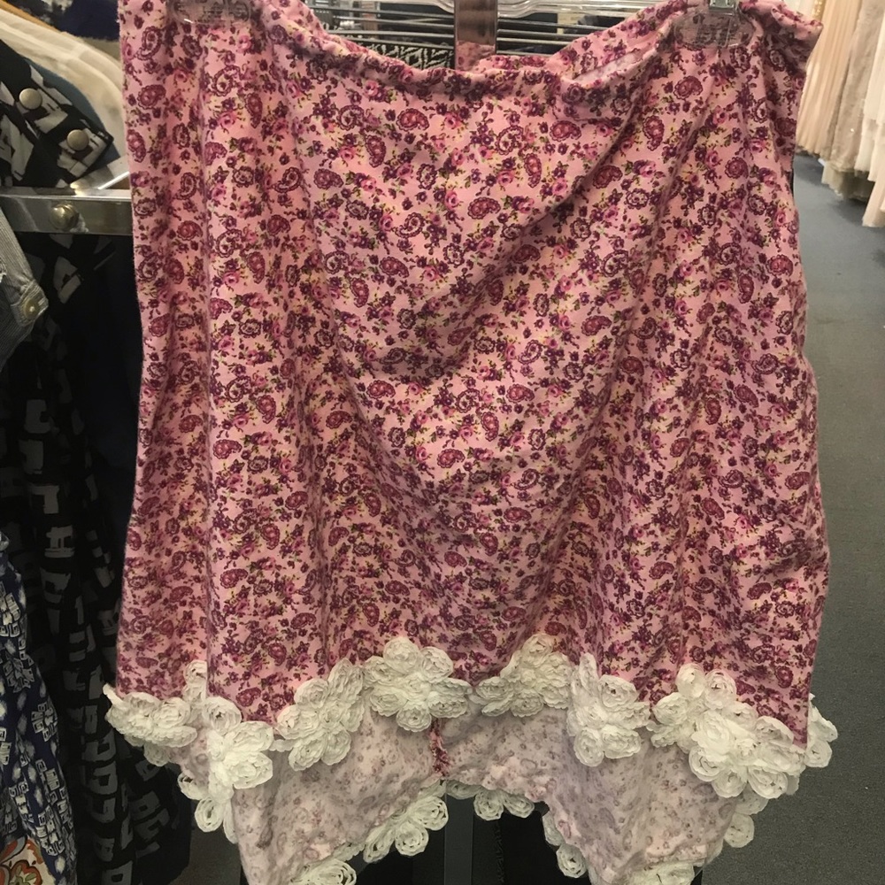 High-low skirt